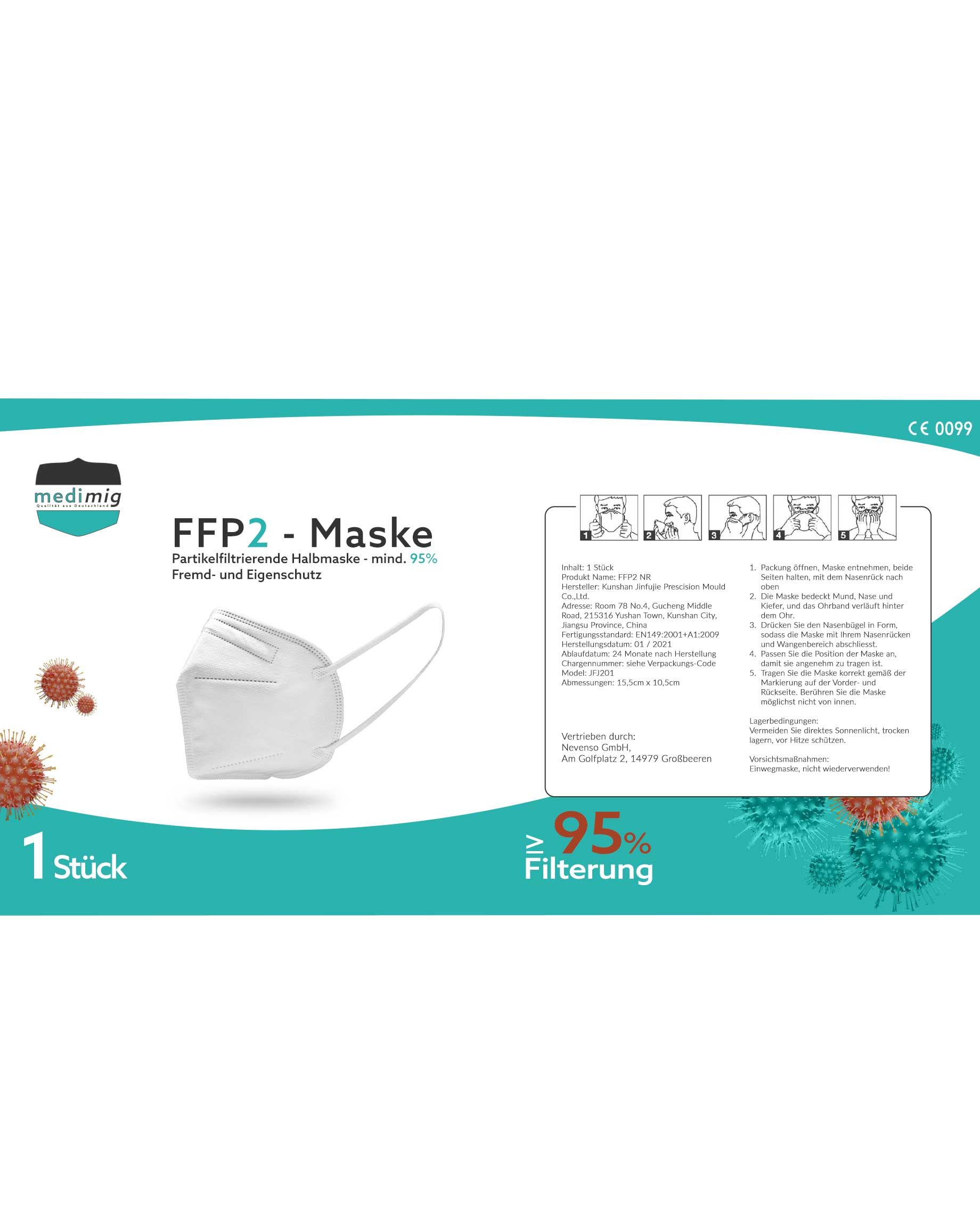 FFP2 Masken Packung klein Layout