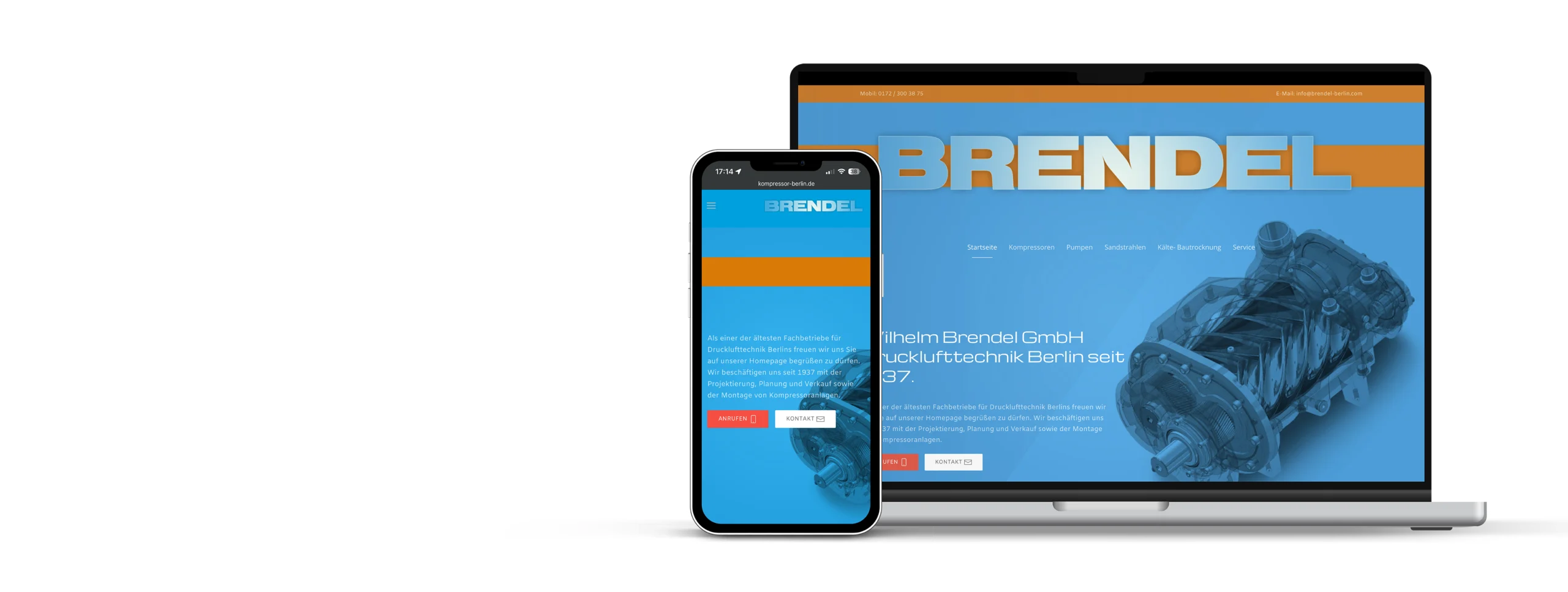 website für Handwerker in Berlin und Umgebung