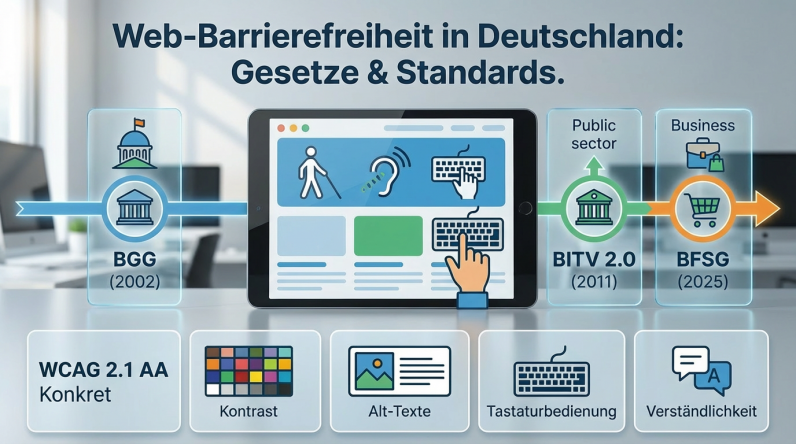 Wann muss eine Website barrierefrei sein? Fristen, Pflichten und Praxis 1 Oliver Vack Online Marketing Websites, SEO & GEO für Unternehmen in Brandenburg